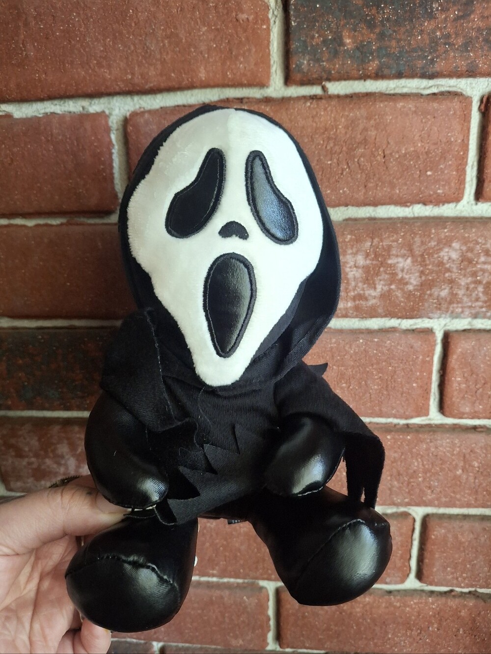 Scream Ghost Face Plush Doll - Black & White